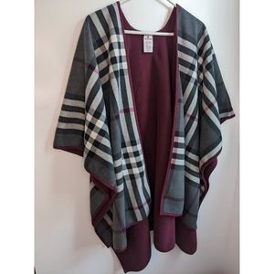 Woolrich Blanket Wrap Cardigan